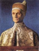 Gentile Bellini Portrait of Doge Leonardo Loredan oil painting artist